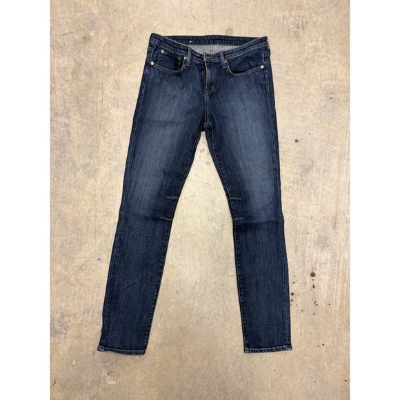 Helmut Lang Women's Denim Jeans Size 30 Made in USA Dark Wash - Picture 1 of 5